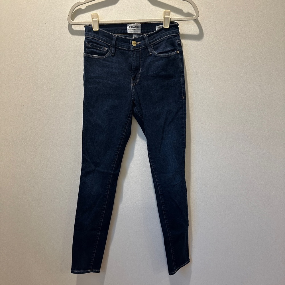 FRAME Le Skinny de Jeanne Jeans Queensway Size 26 - Picture 2 of 8